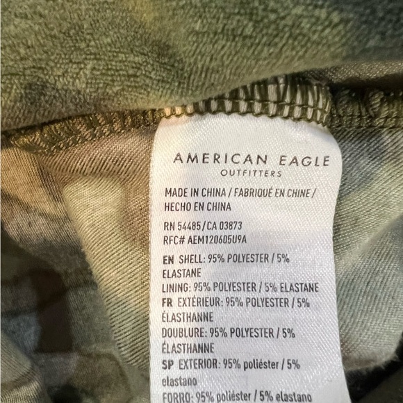 American Eagle Batwing Camo Sweatshirt Size M - Picture 3 of 5
